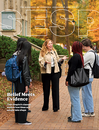 cover for the SESP magazine spring 2025