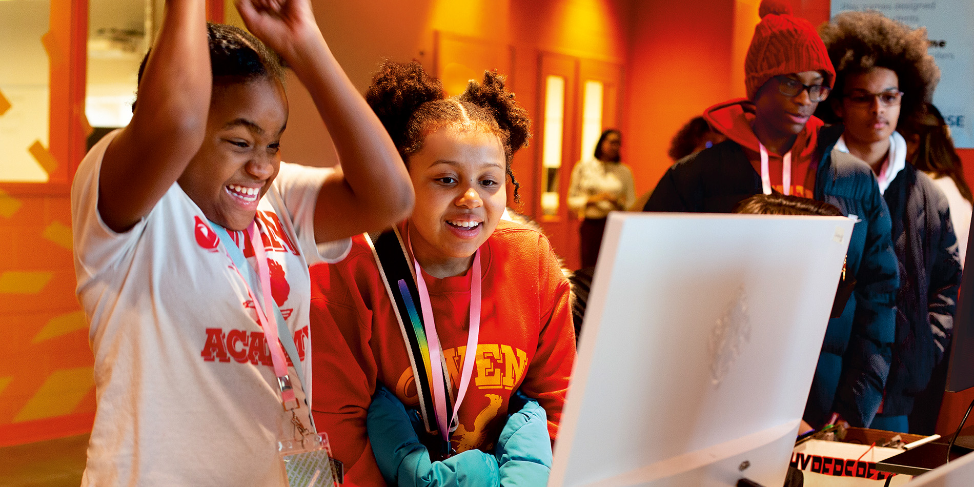 Students celebrate during FUSE Futures