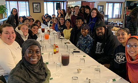 Students on Lauren Tighe's Bronzeville Trip